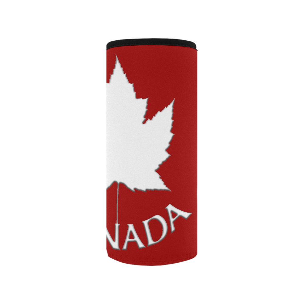 Canada Souvenir Neoprene Water Bottle Pouch/Medium