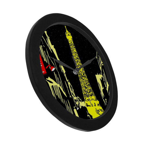 PARIS- Circular Plastic Wall clock