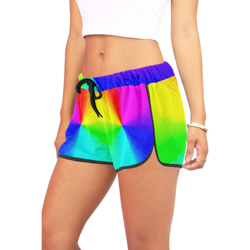 Arizona Twin 3D Women's All Over Print Relaxed Shorts (Model L19)
