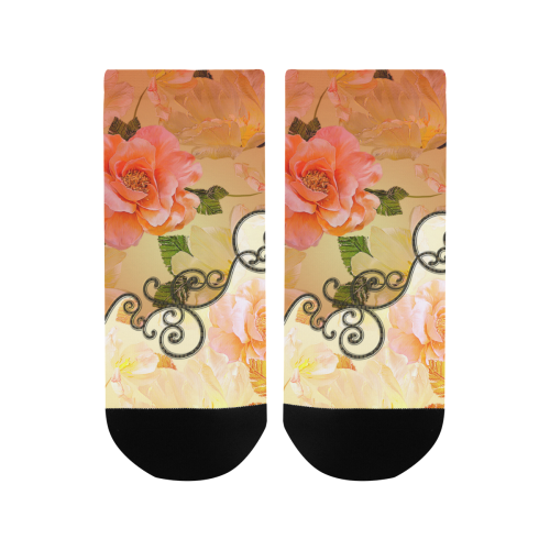 Beautiful flowers Men's Ankle Socks