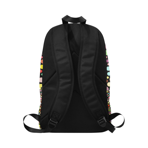 Spot pattern background Fabric Backpack for Adult (Model 1659)