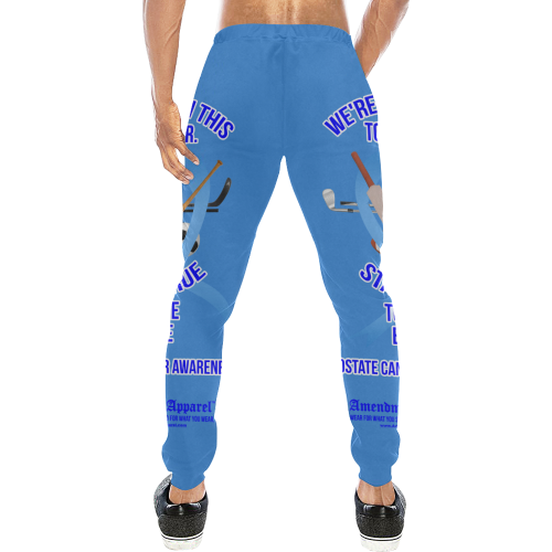 Prostate-Cancer-Awareness Men's All Over Print Sweatpants (Model L11)