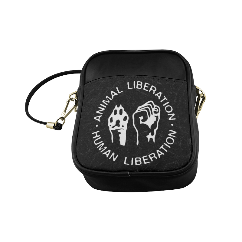 Animal Liberation, Human Liberation Sling Bag (Model 1627)