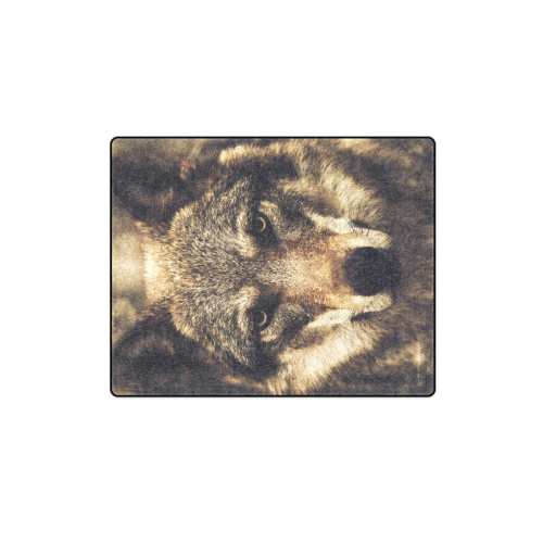 Wolf 2 Animal Nature Blanket 40"x50"