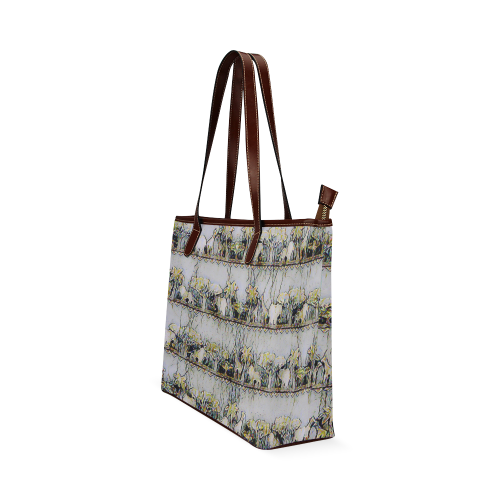 On a Shelf Shoulder Tote Bag (Model 1646)