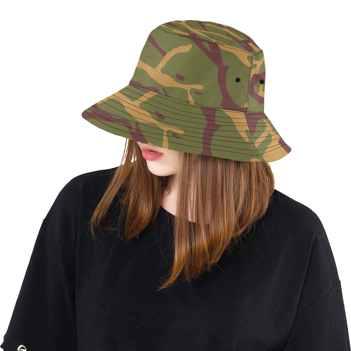 Yugoslav M68 MOL camouflage All Over Print Bucket Hat