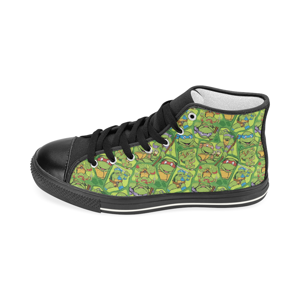 Teenage Mutant Ninja Turtles (TMNT) Men’s Classic High Top Canvas Shoes (Model 017)