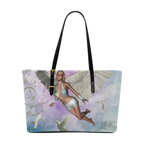 Fairy in the sky Euramerican Tote Bag/Large (Model 1656)