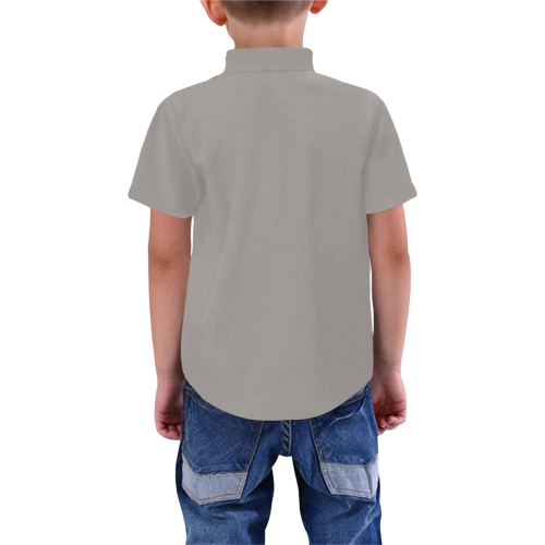 Ash Boys' All Over Print Short Sleeve Shirt (Model T59)