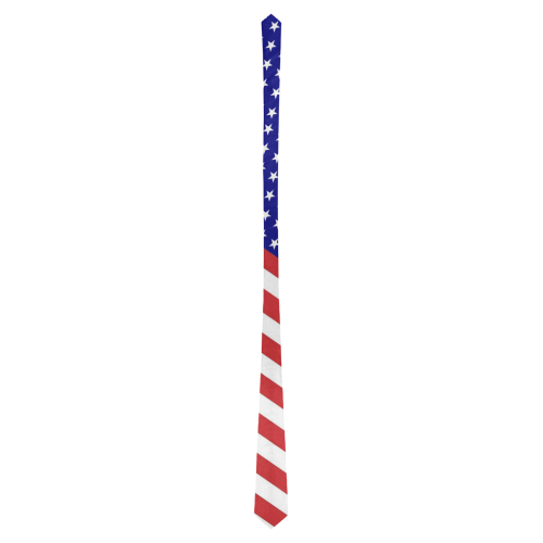 USA Flag Classic Necktie (Two Sides)