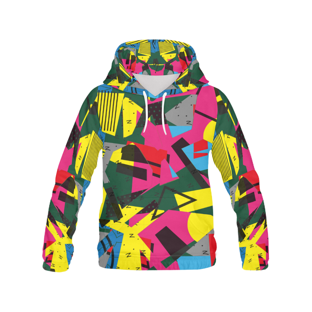 Crolorful shapes All Over Print Hoodie for Men (USA Size) (Model H13)