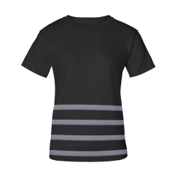 Raven Lines Women's Raglan T-Shirt/Front Printing (Model T62)