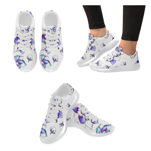 floral n Women’s Running Shoes (Model 020)