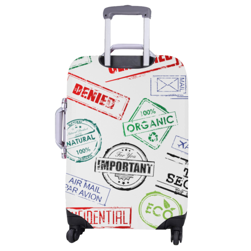 stamps Luggage Cover/Large 26"-28"