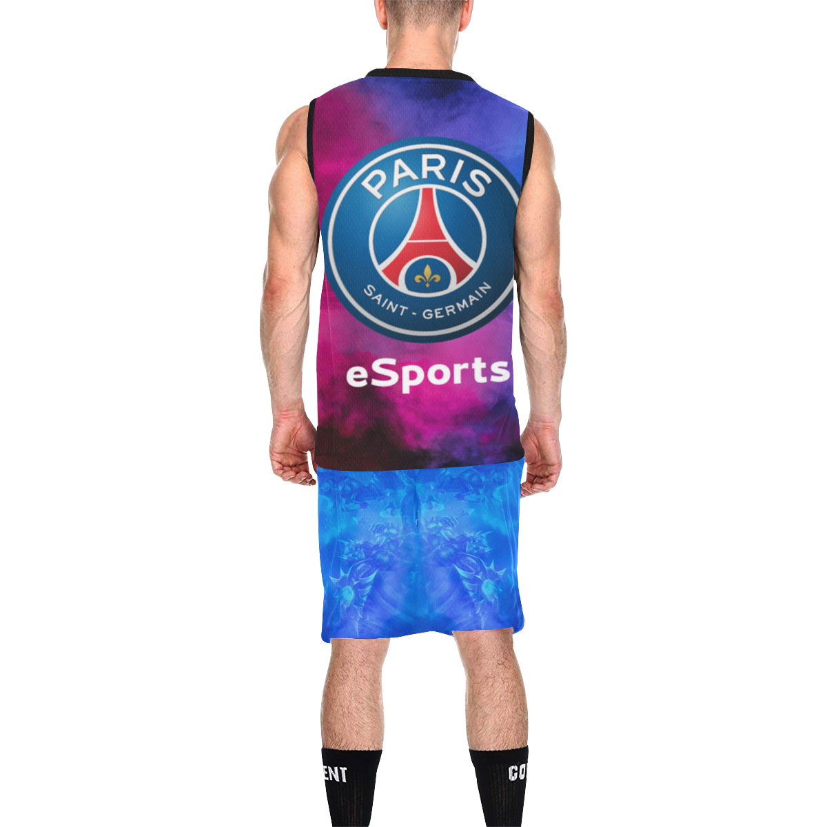 psg All Over Print Basketball Uniform