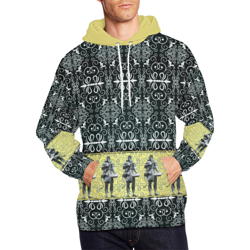 Gilgamesh All Over Print Hoodie for Men/Large Size (USA Size) (Model H13)