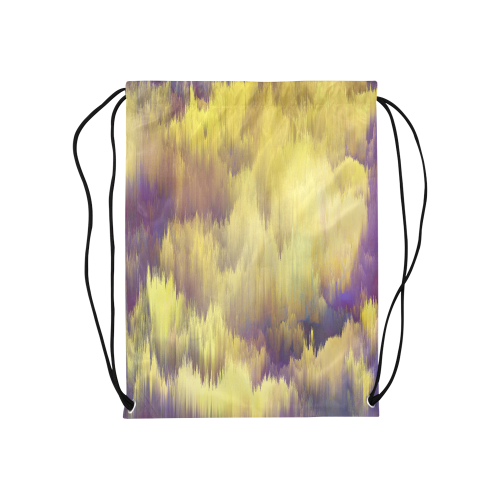glitch art #colors Medium Drawstring Bag Model 1604 (Twin Sides) 13.8"(W) * 18.1"(H)