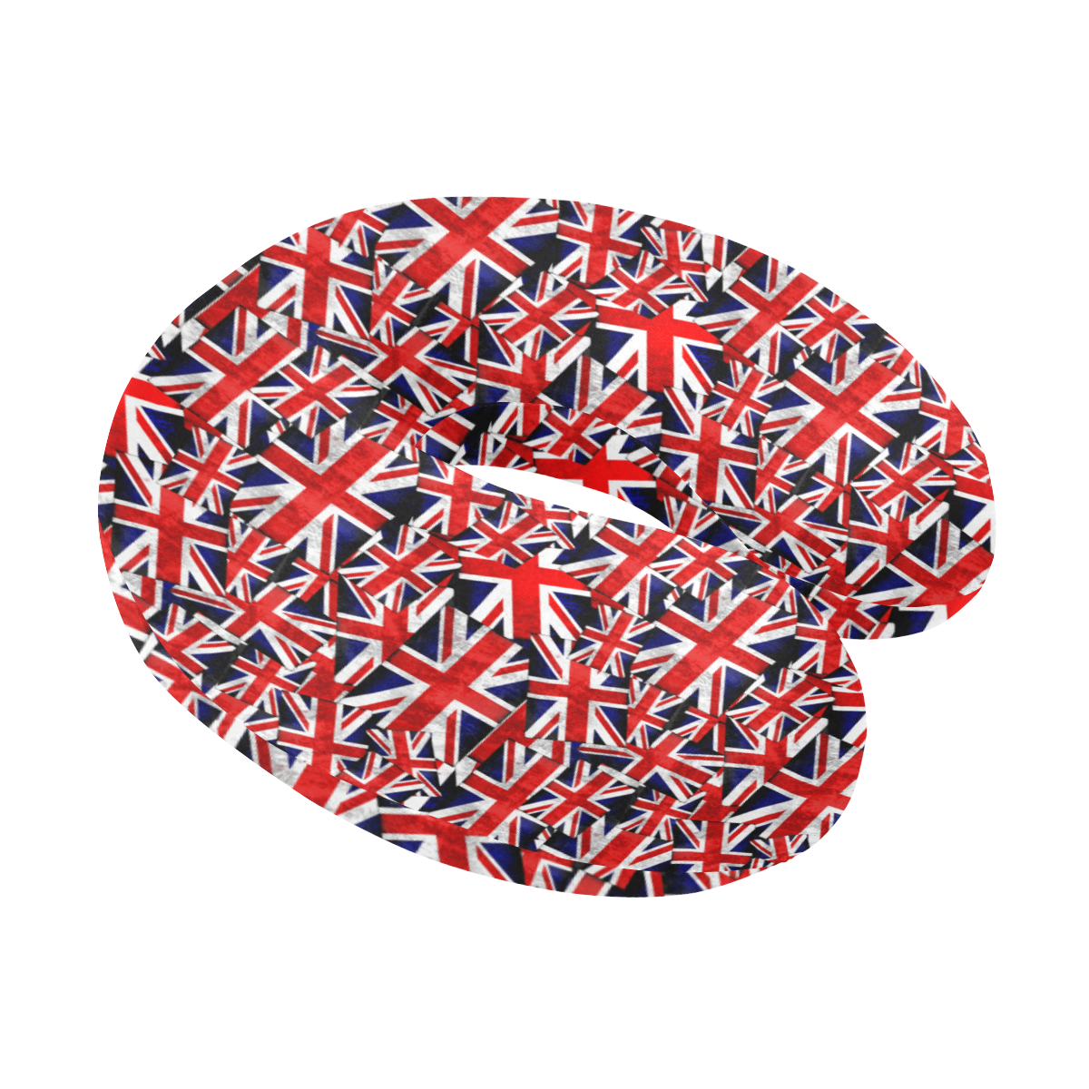 Union Jack British UK Flag U-Shape Travel Pillow