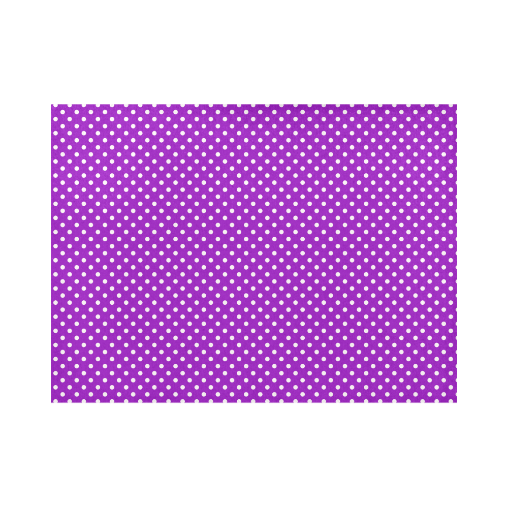Lavander polka dots Placemat 14’’ x 19’’ (Set of 2)