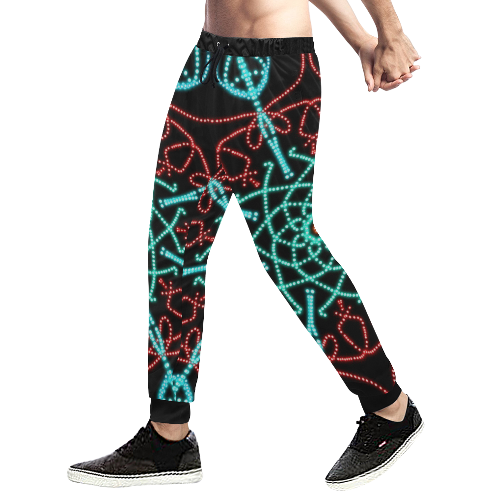 :Convergence: Men's All Over Print Sweatpants (Model L11)