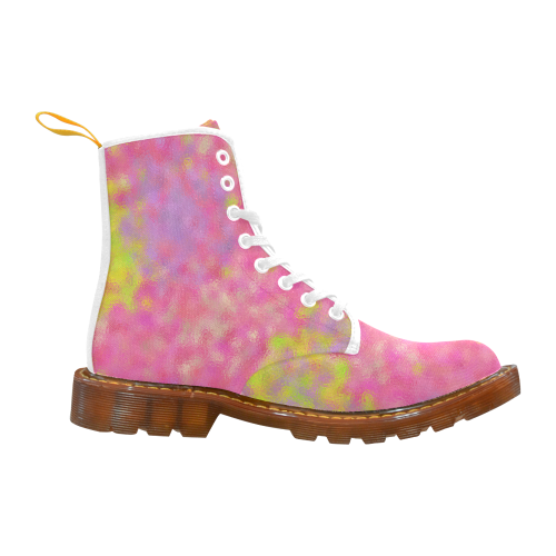 Design shoes with pink, glitters Martin Boots For Men Model 1203H