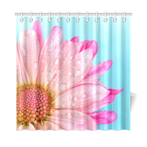 Flower Shower Curtain 72"x72"
