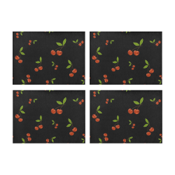 Red Cherries Placemat 14’’ x 19’’ (Set of 4)