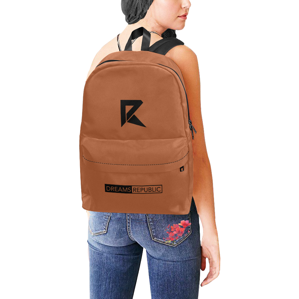 Unisex Classic Backpack (Brown) Unisex Classic Backpack (Model 1673)