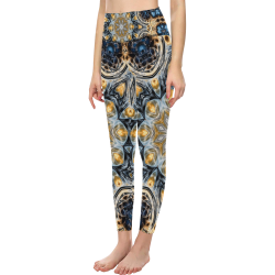 Women's All Over Print High-Waisted Leggings (Model L36)