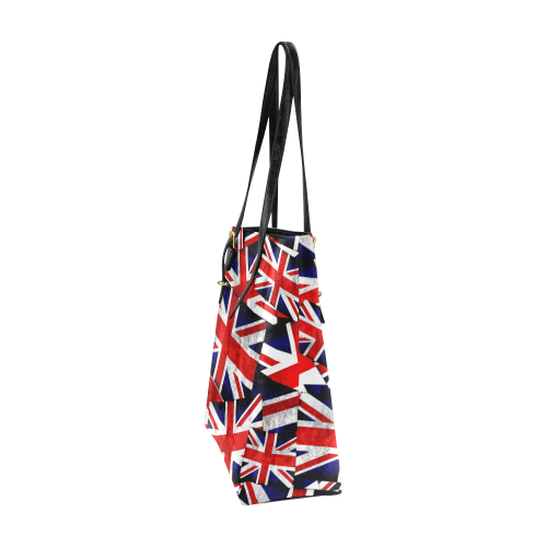 Union Jack British UK Flag Euramerican Tote Bag/Small (Model 1655)