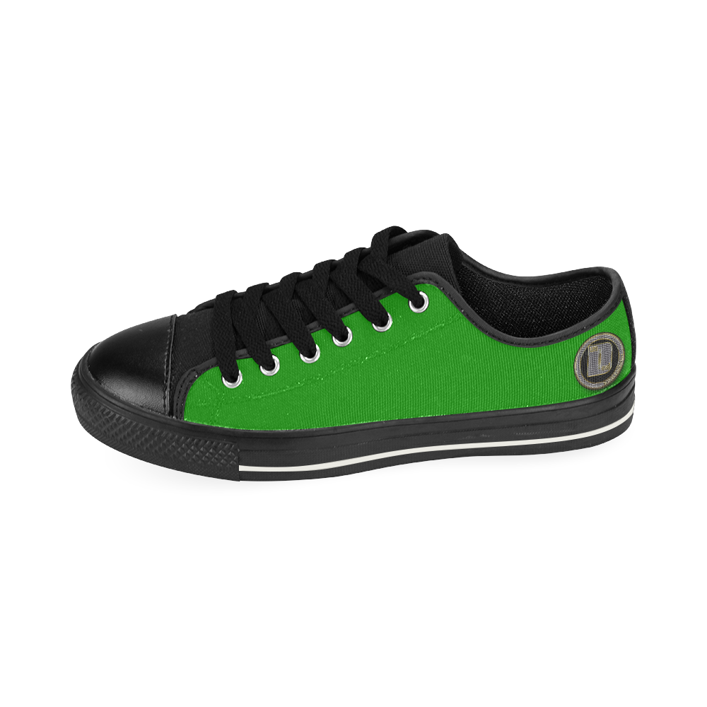 Dundeal Foze (Green/Black) Men's Classic Canvas Shoes (Model 018)