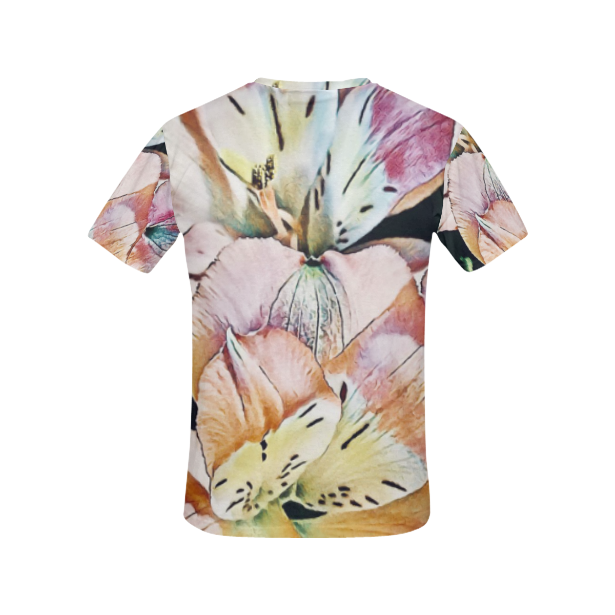 Impression Floral 10192 by JamColors All Over Print T-Shirt for Women (USA Size) (Model T40)