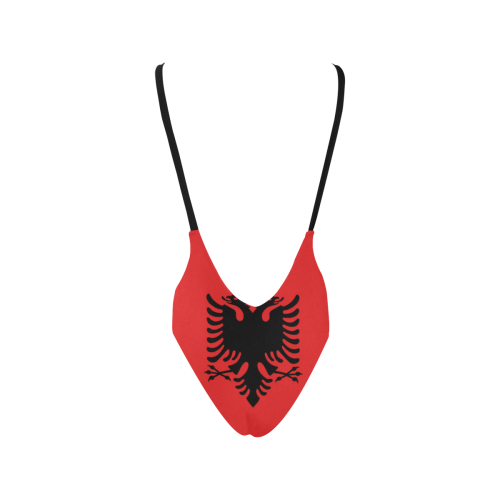 ALBANIA LARGE Sexy Low Back One-Piece Swimsuit (Model S09)