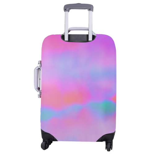 pink clouds Luggage Cover/Large 26"-28"