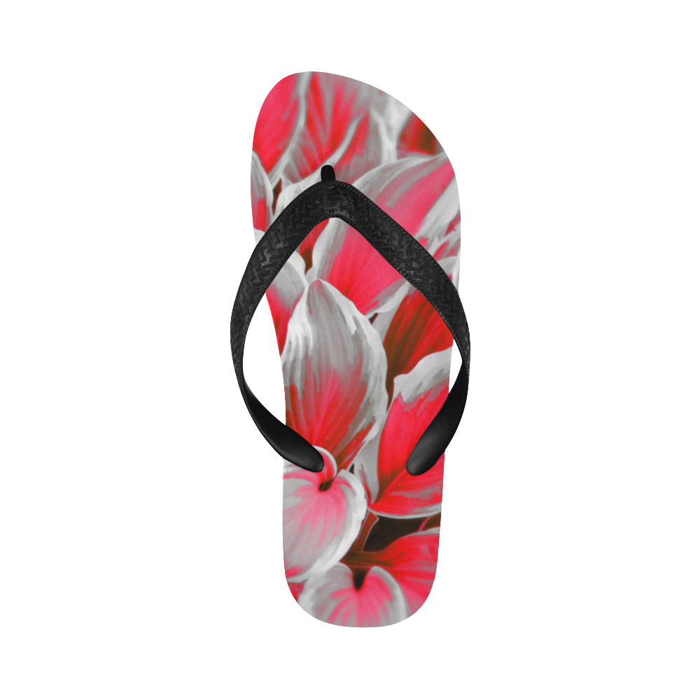 leafs_abstract 09 Flip Flops for Men/Women (Model 040)