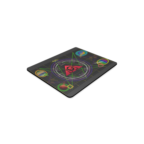The Lowest of Low FutureRetro 2418 Test Pattern Rectangle Mousepad
