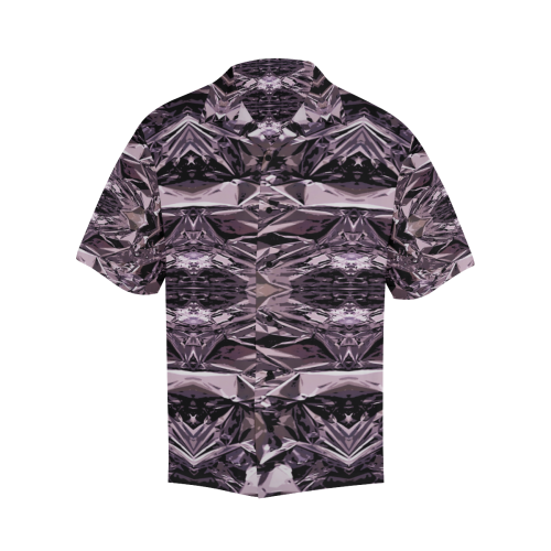 deep space pink Hawaiian Shirt (Model T58)