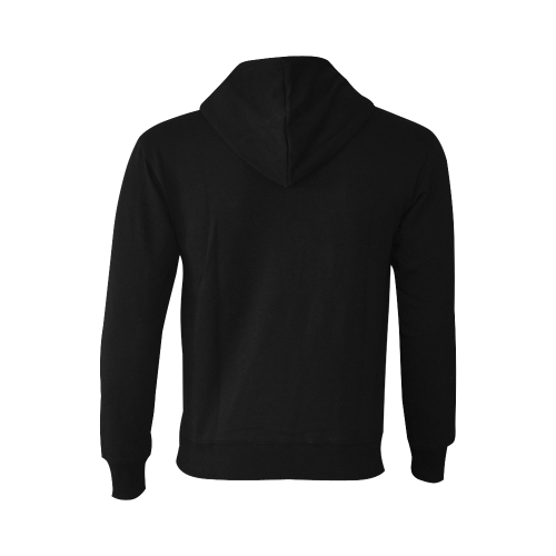 Break Dancing Colorful Black Oceanus Hoodie Sweatshirt (NEW) (Model H03)