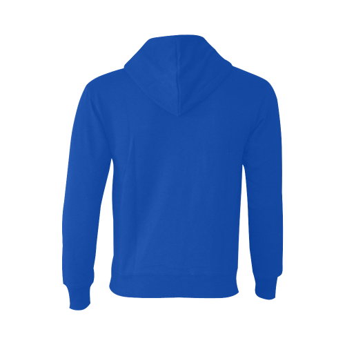 Break Dancing Blue on Blue Oceanus Hoodie Sweatshirt (NEW) (Model H03)