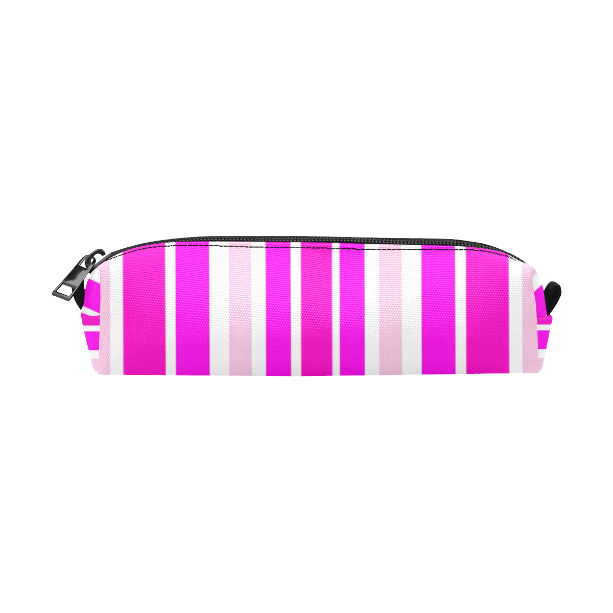 Summer Pinks Stripes Pencil Pouch/Small (Model 1681)