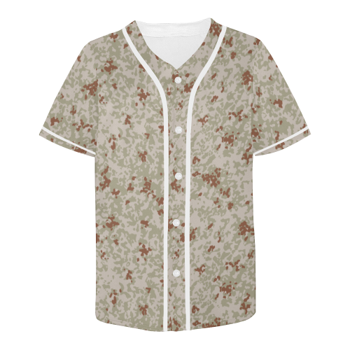 Japanese 2012 jietai desert camouflage All Over Print Baseball Jersey for Men (Model T50)