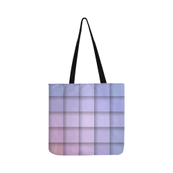 Glass Mosaic Mint Green and Violet Pattern Reusable Shopping Bag Model 1660 (Two sides)