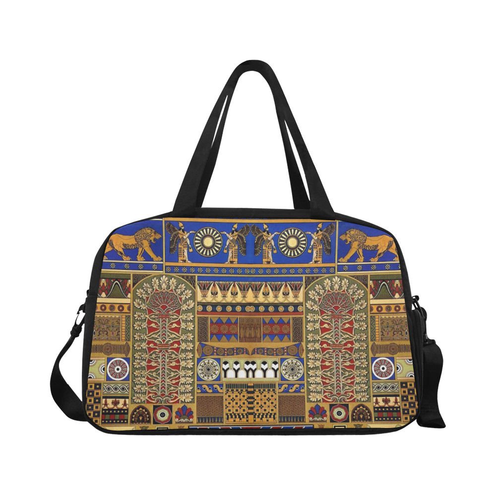 Assyrian Folk Art Fitness Handbag (Model 1671)