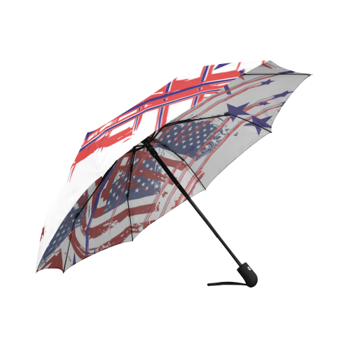 4th of July Auto-Foldable Umbrella (Model U04)