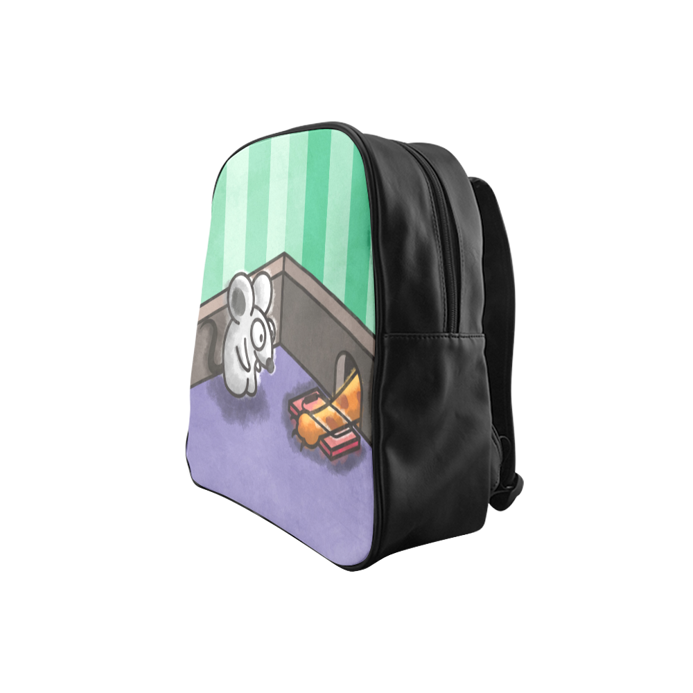 Dumb Cat School Backpack (Model 1601)(Small)
