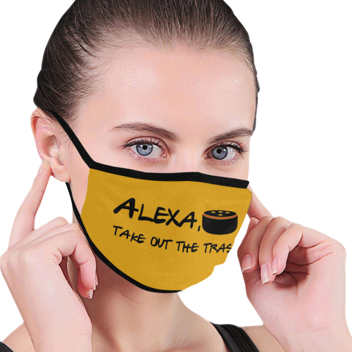 Humor Alexa take out the trash - butternut squash Mouth Mask