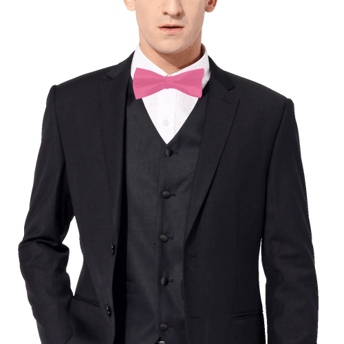color French pink Custom Bow Tie