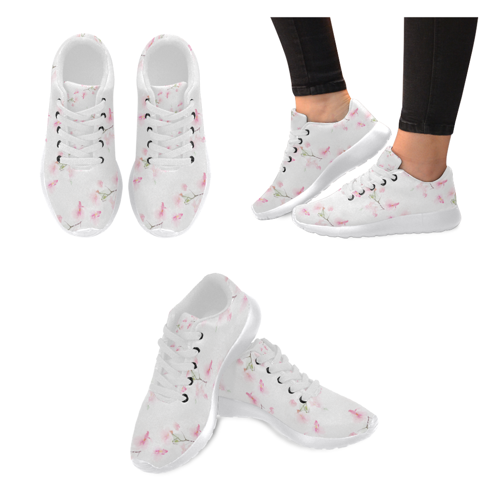 Pattern Orchidées Women’s Running Shoes (Model 020)