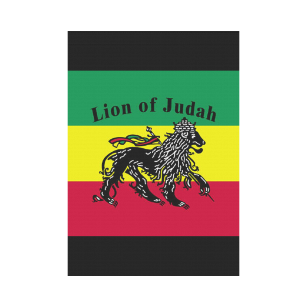 RASTA LION OF JUDAH Garden Flag 28''x40'' （Without Flagpole）
