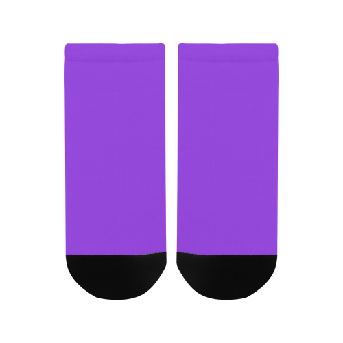 color blue violet Men's Ankle Socks
